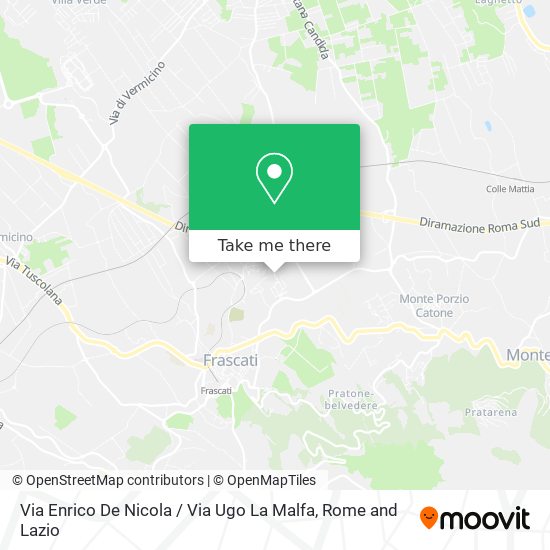 Via Enrico De Nicola / Via Ugo La Malfa map
