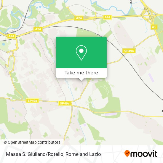 Massa S. Giuliano/Rotello map