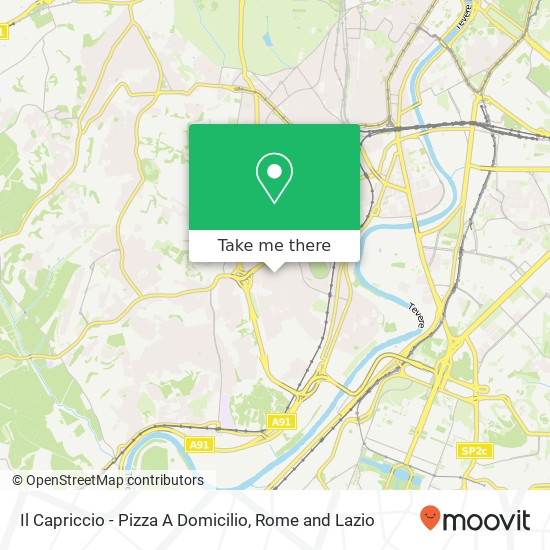 Il Capriccio - Pizza A Domicilio map