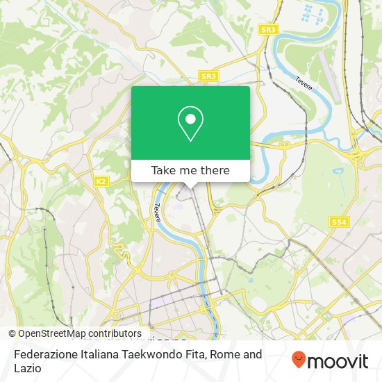 Federazione Italiana Taekwondo Fita map