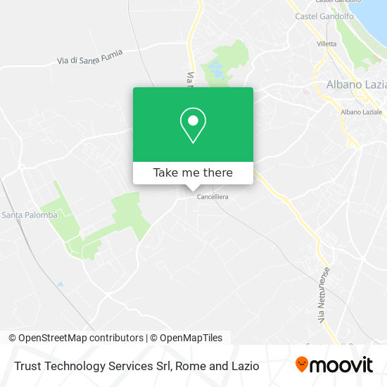 Trust Technology Services Srl map
