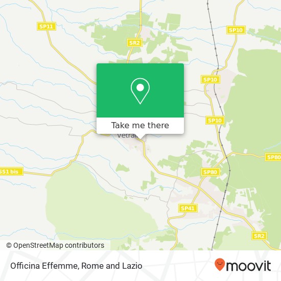 Officina Effemme map