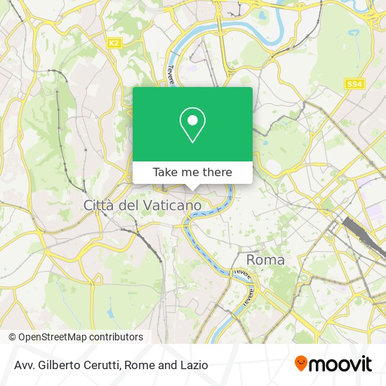 Avv. Gilberto Cerutti map