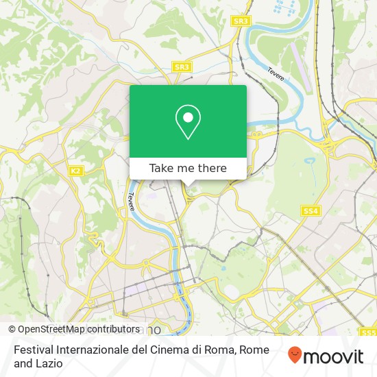 Festival Internazionale del Cinema di Roma map