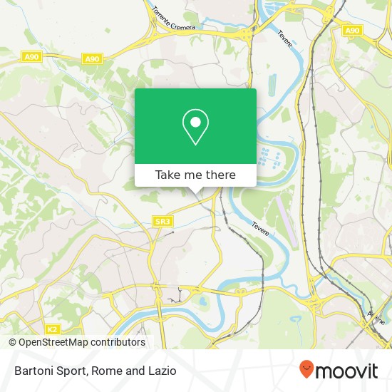 Bartoni Sport map