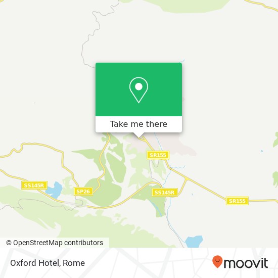 Oxford Hotel map