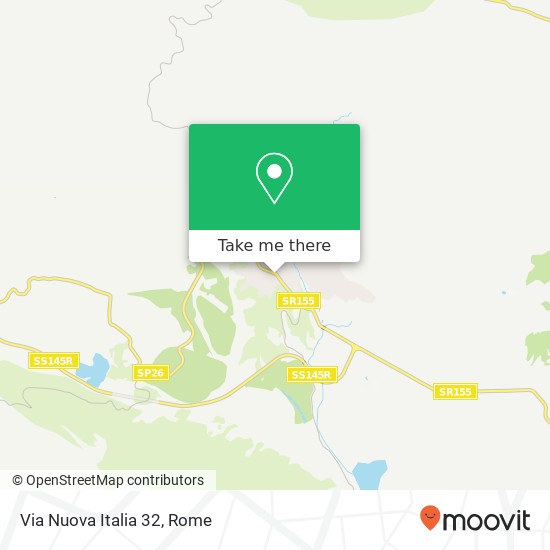 Via Nuova Italia  32 map