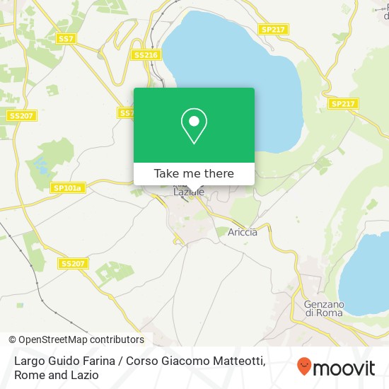Largo Guido Farina / Corso Giacomo Matteotti map