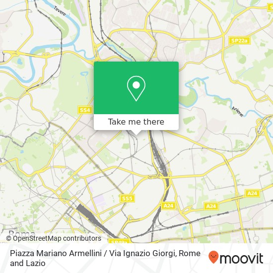 Piazza Mariano Armellini / Via Ignazio Giorgi map