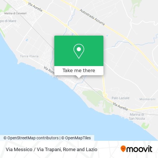 Via Messico / Via Trapani map