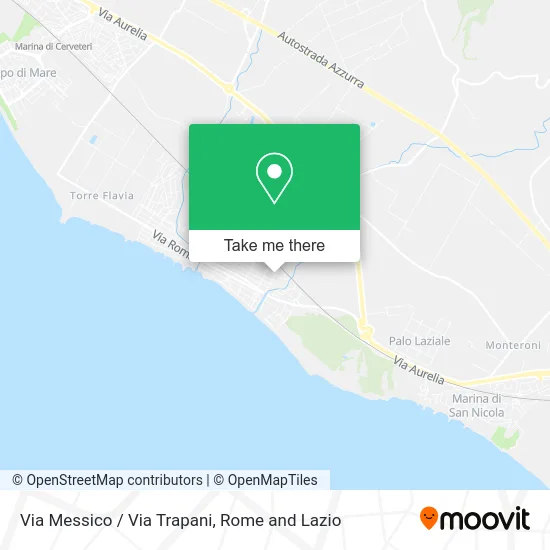 Via Messico / Via Trapani map