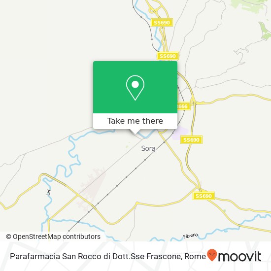 Parafarmacia San Rocco di Dott.Sse Frascone map