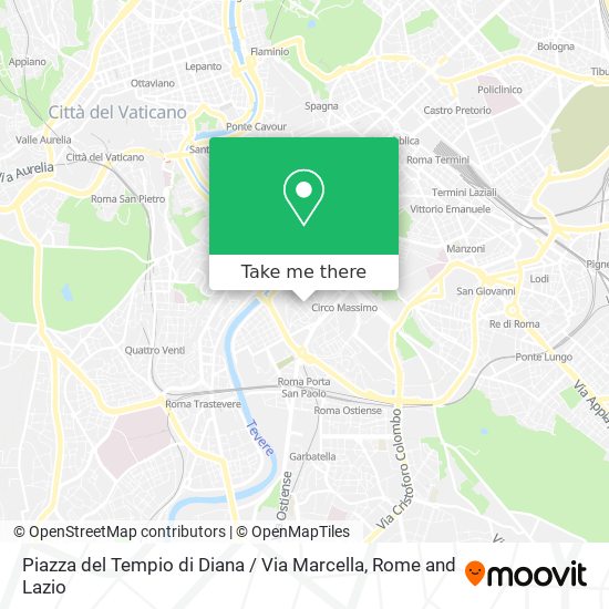 Piazza del Tempio di Diana / Via Marcella map