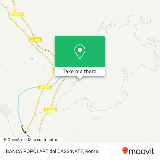 BANCA POPOLARE del CASSINATE map