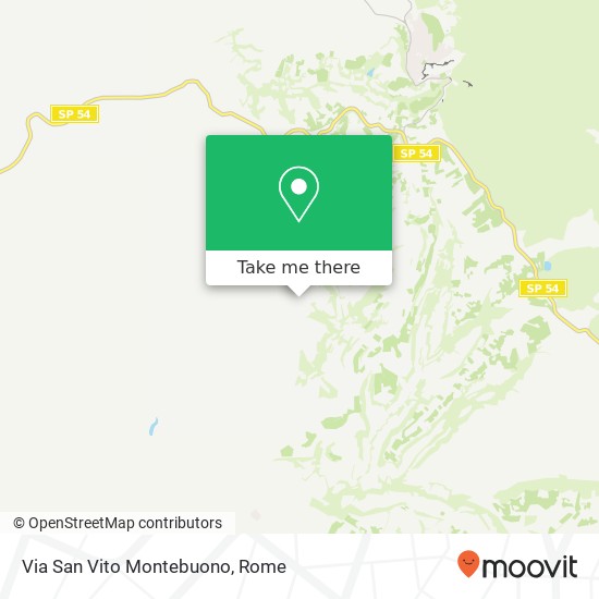 Via San Vito Montebuono map