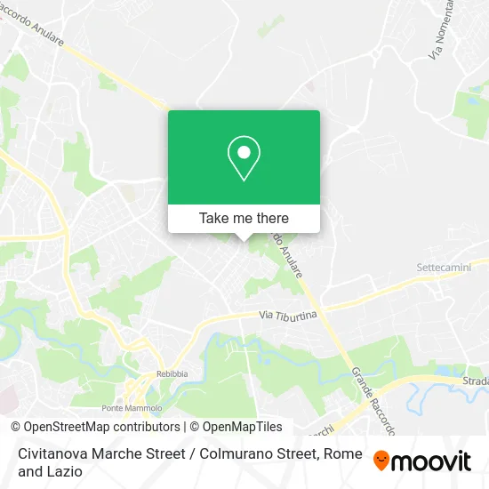 Civitanova Marche Street / Colmurano Street map