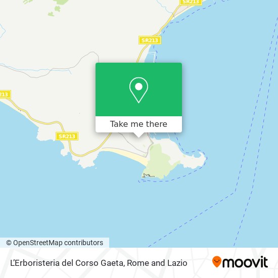 L’Erboristeria del Corso Gaeta map