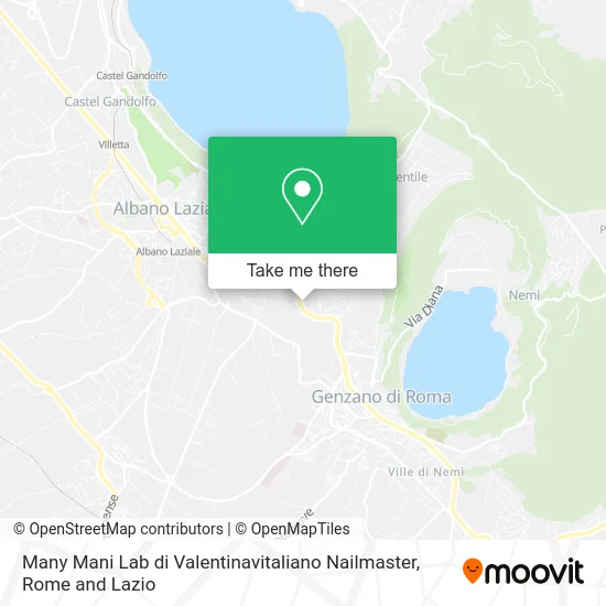 Many Mani Lab by Valentina Vitaliano Nailmaster map