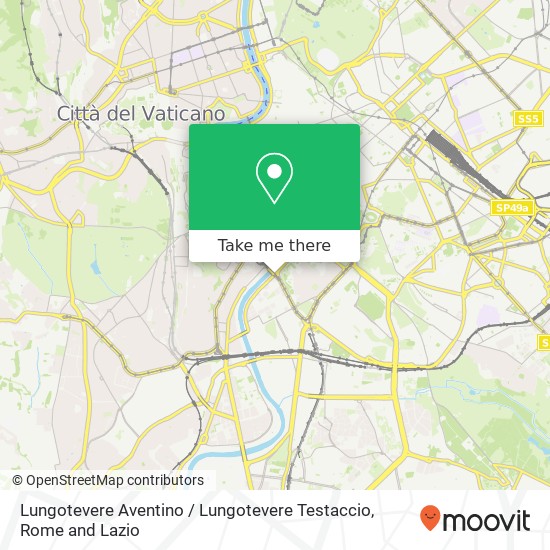 Lungotevere Aventino / Lungotevere Testaccio map