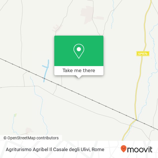 Agriturismo Agribel Il Casale degli Ulivi map