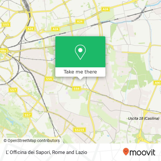 L' Officina dei Sapori map