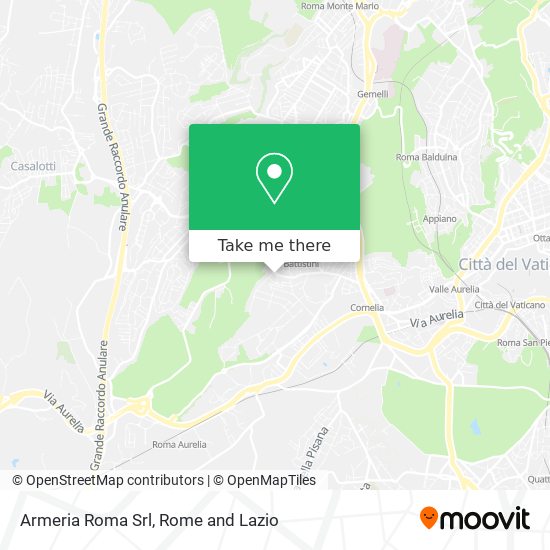 Armeria Roma Srl map