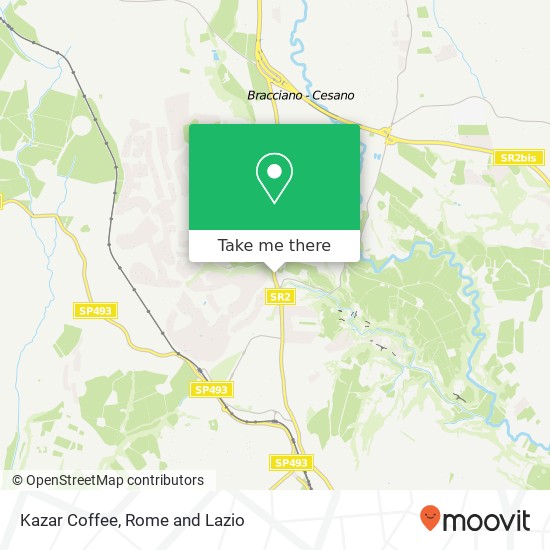 Kazar Coffee map