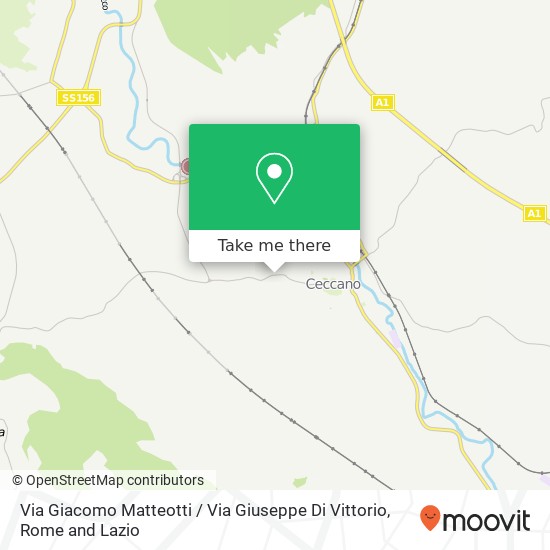 Via Giacomo Matteotti / Via Giuseppe Di Vittorio map