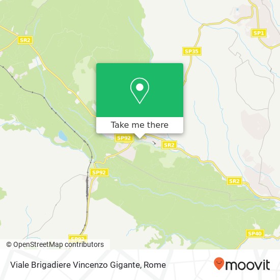 Viale Brigadiere Vincenzo Gigante map