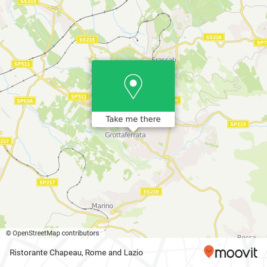 Ristorante Chapeau map