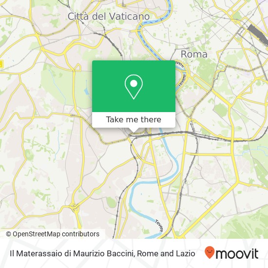 Il Materassaio di Maurizio Baccini map