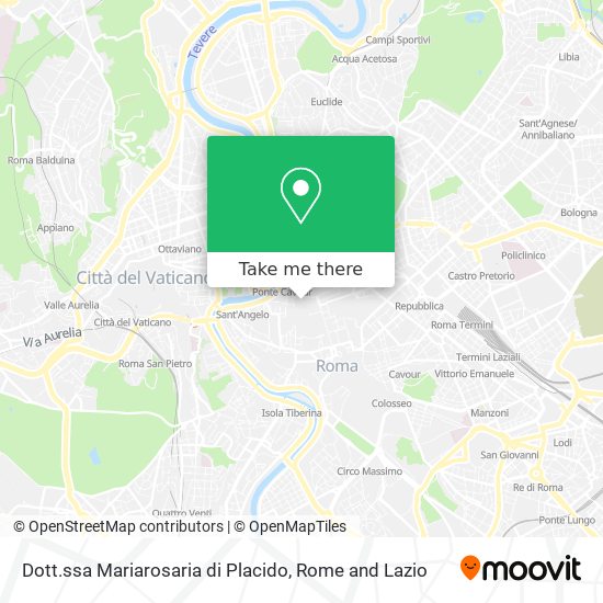 Dott.ssa Mariarosaria di Placido map