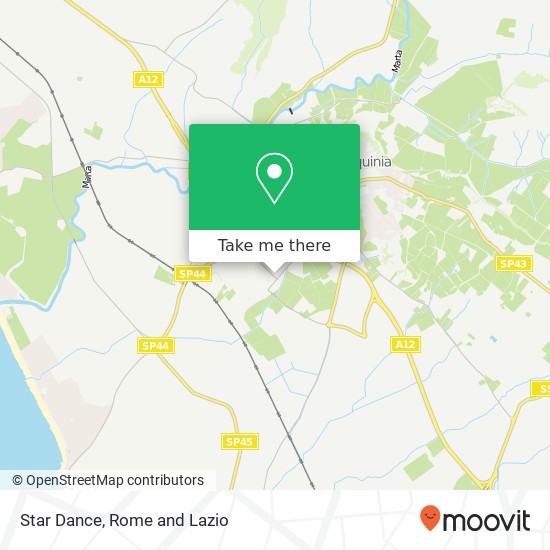 Star Dance map