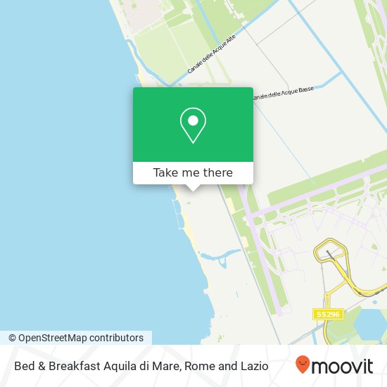 Bed & Breakfast Aquila di Mare map