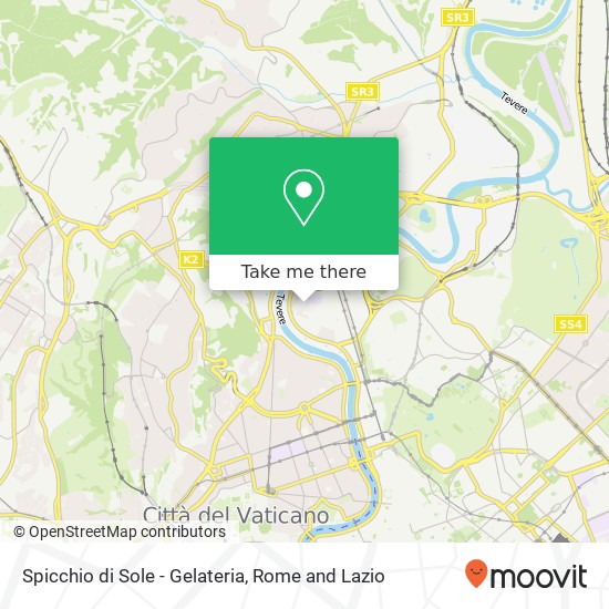 Spicchio di Sole - Gelateria map