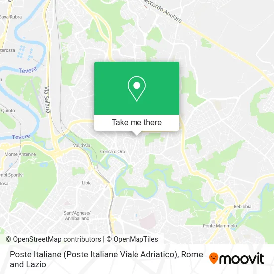Italian Post Office (Italian Post Office Adriatic Avenue) map
