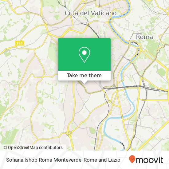 Sofianailshop Roma Monteverde map