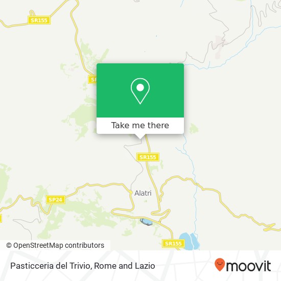 Pasticceria del Trivio map