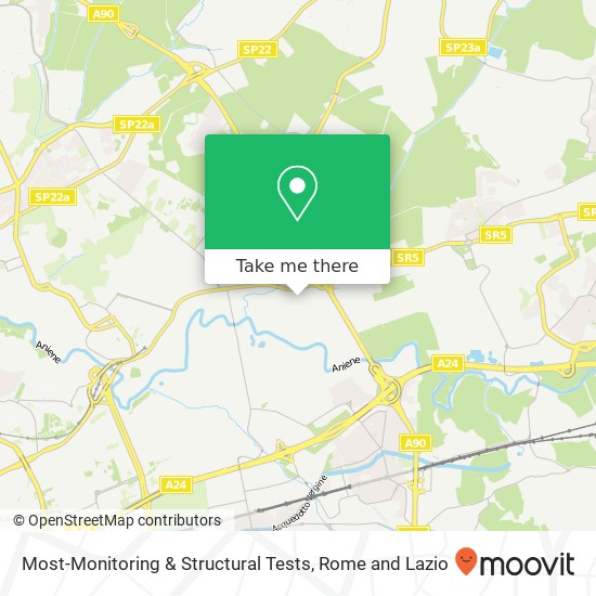 Most-Monitoring & Structural Tests map