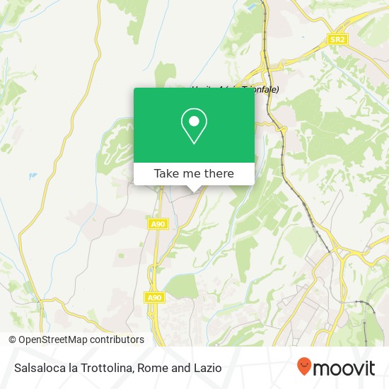Salsaloca la Trottolina map