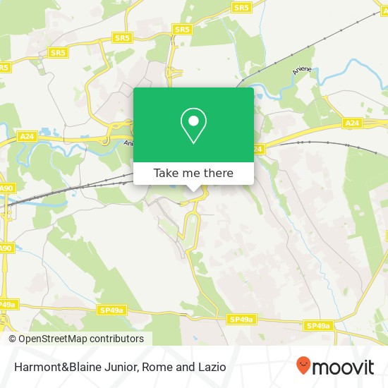 Harmont&Blaine Junior map