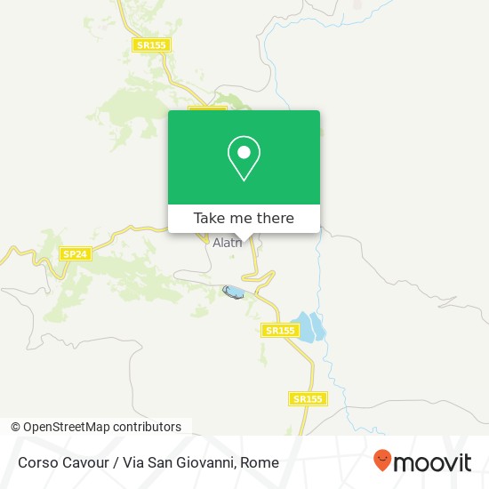 Corso Cavour / Via San Giovanni map