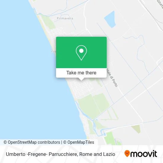 Umberto -Fregene- Parrucchiere map