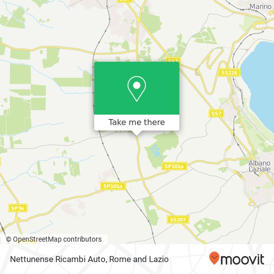 Nettunense Ricambi Auto map