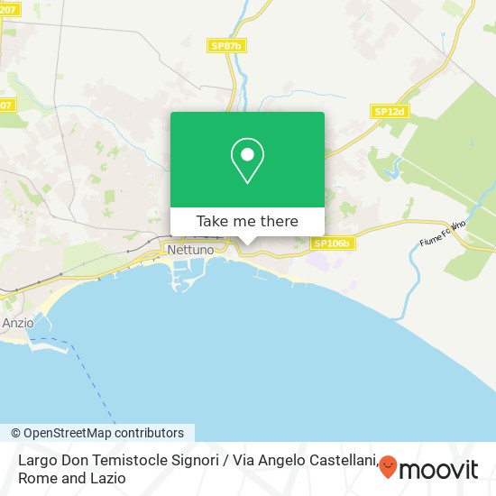 Largo Don Temistocle Signori / Via Angelo Castellani map