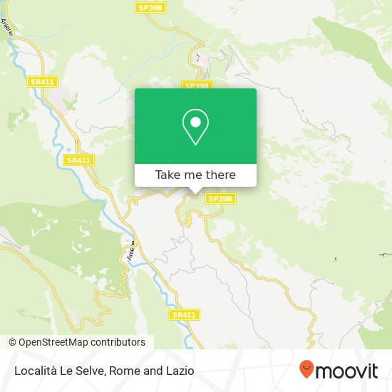 Località Le Selve map