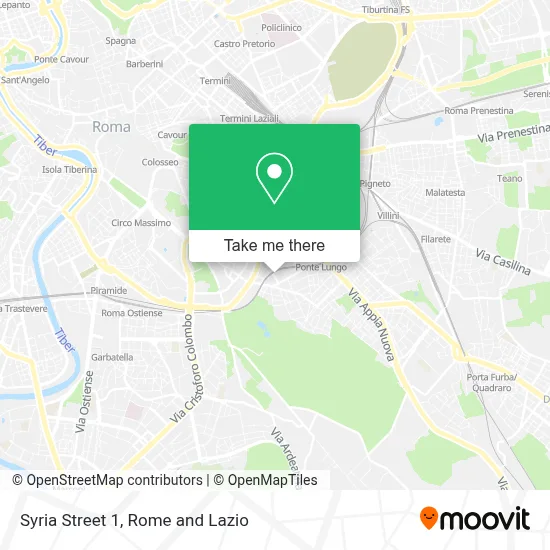 Syria Street 1 map