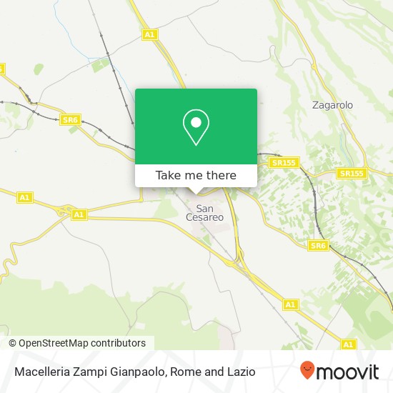 Macelleria Zampi Gianpaolo map