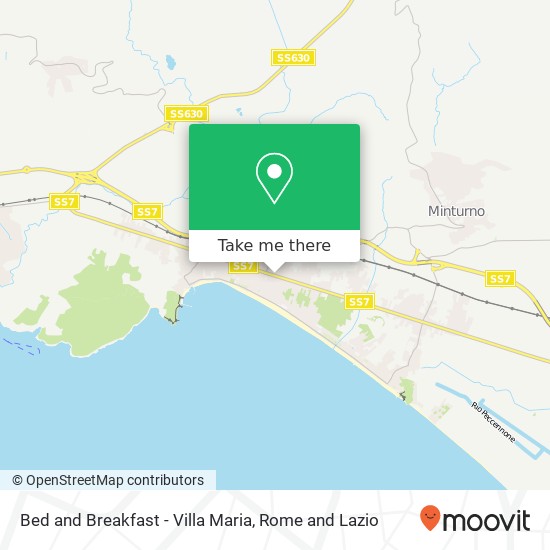 Bed and Breakfast - Villa Maria map