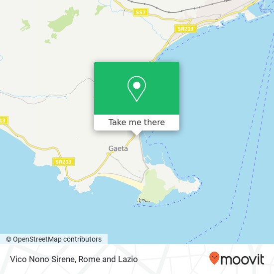 Vico Nono Sirene map